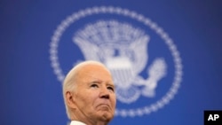 Tổng thống Joe Biden phát biểu về chính sách ngoại giao tại Bộ Ngoại giao Mỹ ở Washington, ngày 13/1/2025.