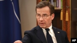 Thủ tướng Thụy Điển Ulf Kristersson.